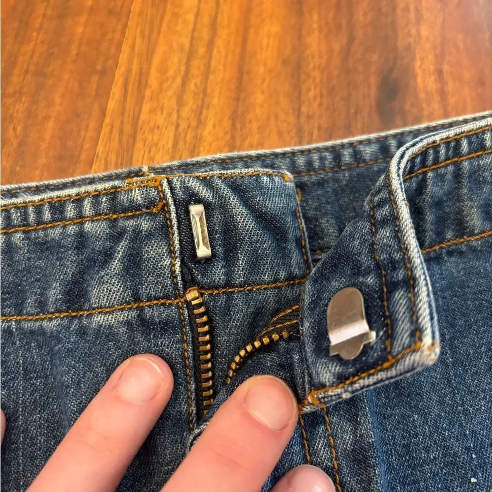 Gap vintage 2002 y2k denim jean skirt